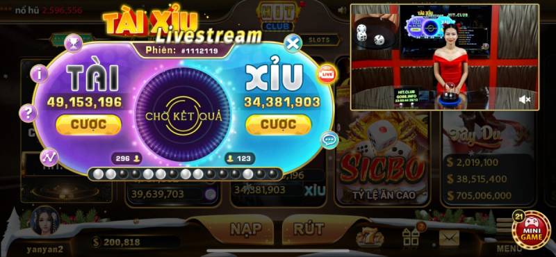 HitClub Samuel | Hit.Club: Cổng Game Bài, Tài Xỉu, Nổ Hũ Số 1 9/2025 8 Tài Xỉu (Dice Game)
